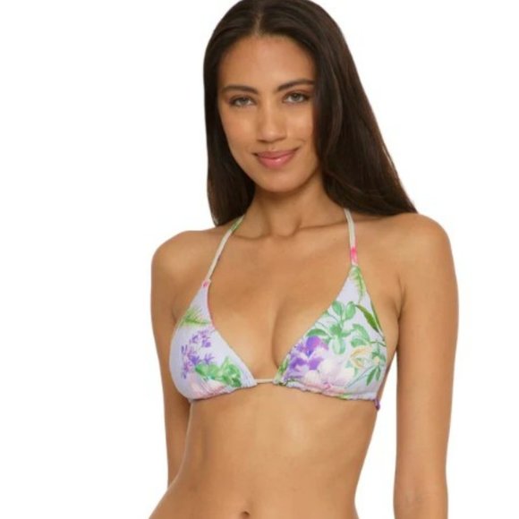 Becca By Rebecca Virtue Everglade Triangle Top - Picture 2 of 3